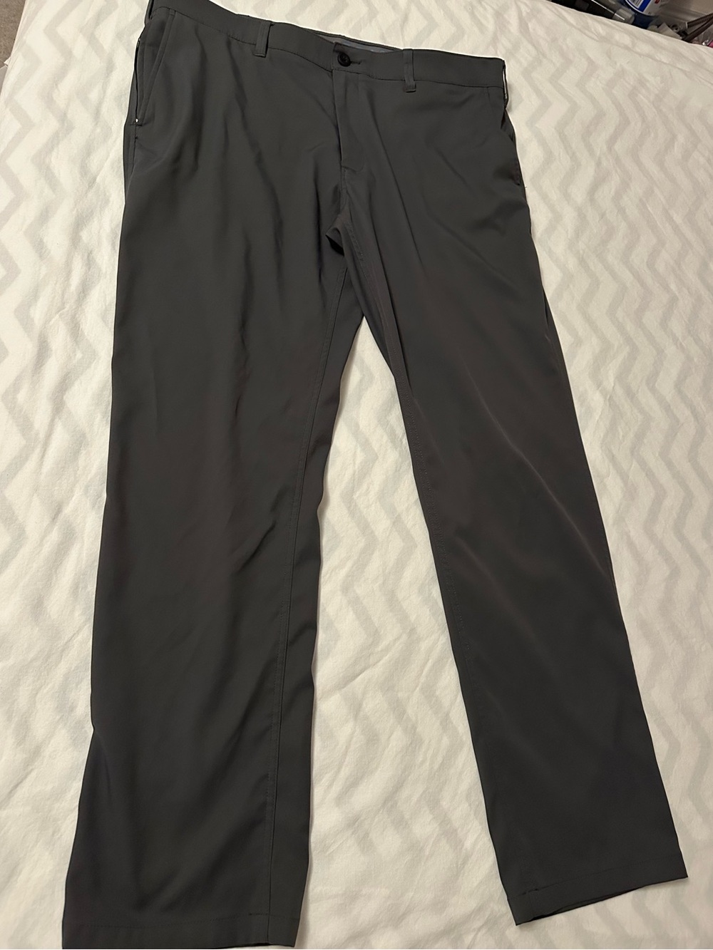 Haggar Men's Charcoal Gray - Slim Straight
